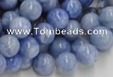 CAG554 16 inches 12mm round blue agate gemstone beads wholesale