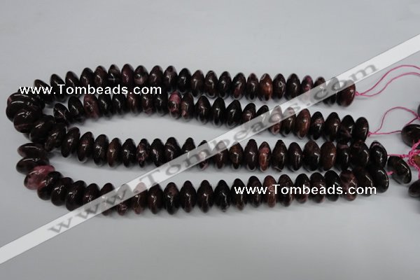 CAG5644 15 inches 8*16mm rondelle agate gemstone beads wholesale