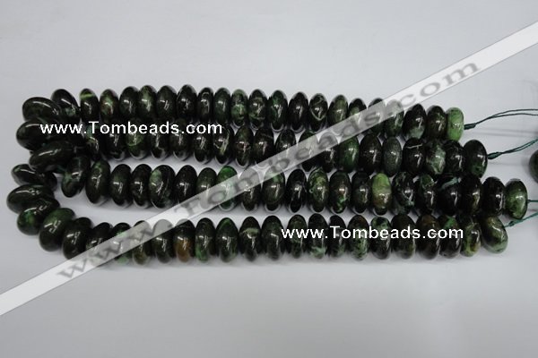 CAG5645 15 inches 9*18mm rondelle agate gemstone beads wholesale