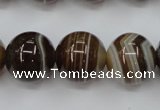 CAG5905 15 inches 16mm round Madagascar agate gemstone beads