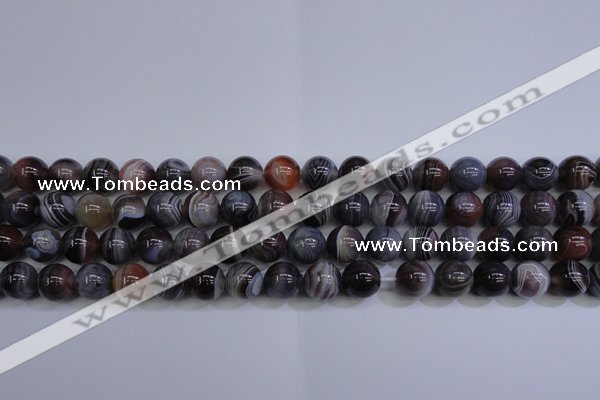 CAG5954 15.5 inches 12mm round botswana agate beads wholesale