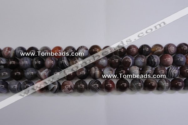 CAG5955 15.5 inches 14mm round botswana agate beads wholesale