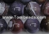 CAG5957 15.5 inches 18mm round botswana agate beads wholesale