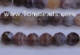 CAG5960 15.5 inches 6mm faceted round botswana agate beads wholesale