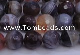CAG5961 15.5 inches 8mm faceted round botswana agate beads wholesale