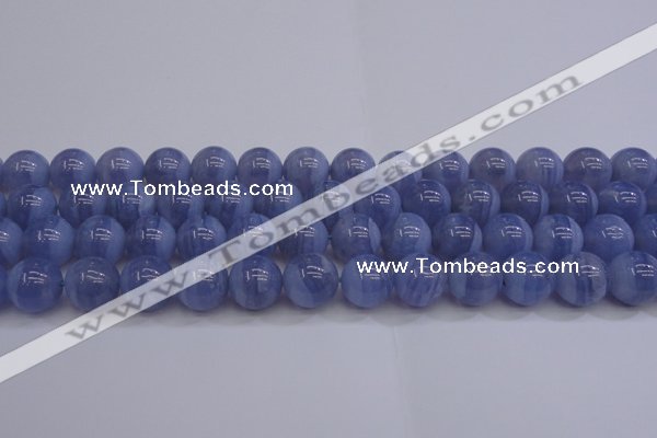 CAG5975 15.5 inches 14mm round blue lace agate beads wholesale