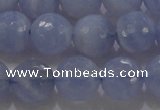 CAG5998 15.5 inches 10mm faceted round blue lace agate beads