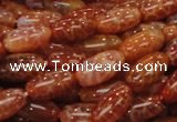 CAG606 15.5 inches 15*20mm rice natural fire agate beads wholesale