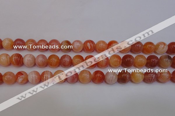 CAG6343 15 inches 10mm round red botswana agate beads wholesale
