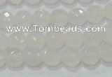 CAG6512 15.5 inches 8mm faceted round Brazilian white agate beads