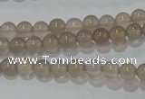 CAG6531 15.5 inches 4mm round Brazilian grey agate beads