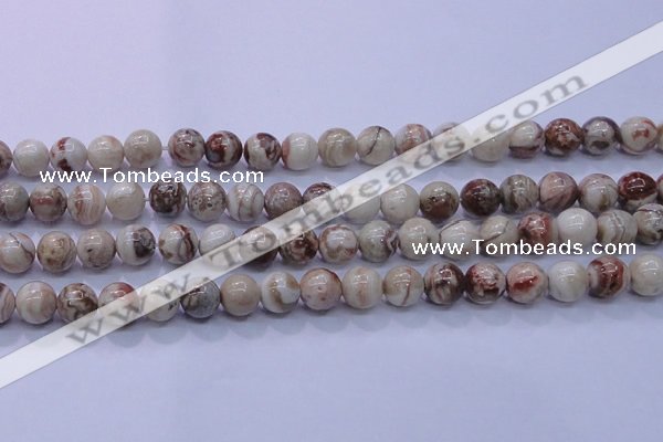 CAG6662 15.5 inches 8mm round Mexican crazy lace agate beads