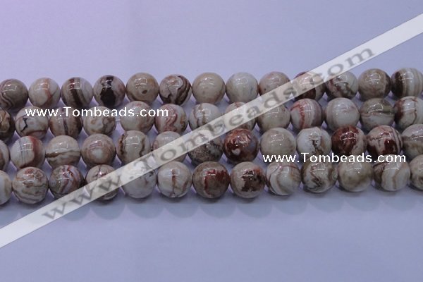 CAG6665 15.5 inches 14mm round Mexican crazy lace agate beads