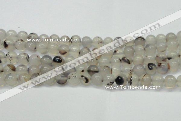 CAG6760 15 inches 6mm round Montana agate beads wholesale