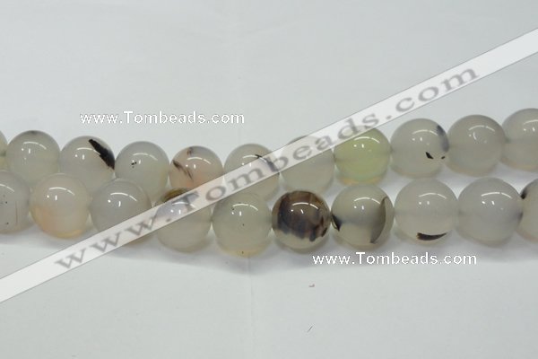 CAG6764 15 inches 14mm round Montana agate beads wholesale