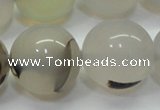 CAG6766 15 inches 18mm round Montana agate beads wholesale