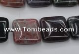 CAG6778 15.5 inches 12*12mm square Indian agate beads wholesale