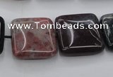 CAG6779 15.5 inches 14*14mm square Indian agate beads wholesale