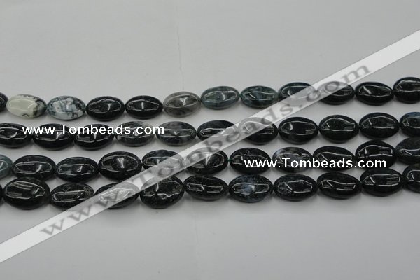 CAG6789 15.5 inches 10*14mm oval Indian agate beads wholesale