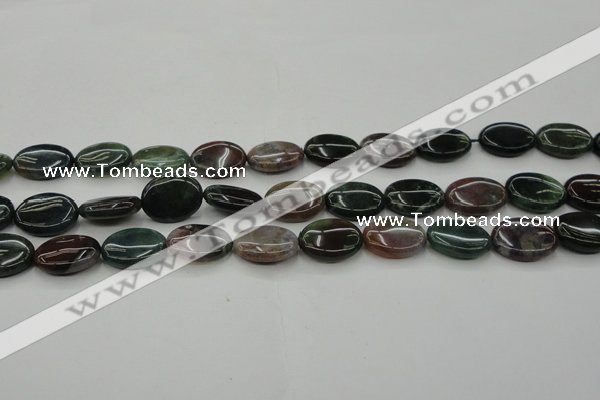 CAG6795 15.5 inches 10*14mm oval Indian agate beads wholesale