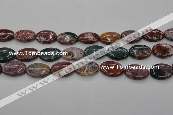 CAG6799 15.5 inches 18*25mm oval Indian agate beads wholesale