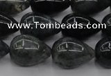 CAG6824 15.5 inches 10*14mm teardrop Indian agate beads wholesale