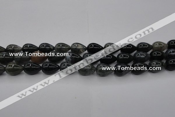 CAG6825 15.5 inches 12*16mm teardrop Indian agate beads wholesale