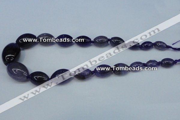 CAG6862 15.5 inches 10*14mm - 20*30mm rice dragon veins agate beads