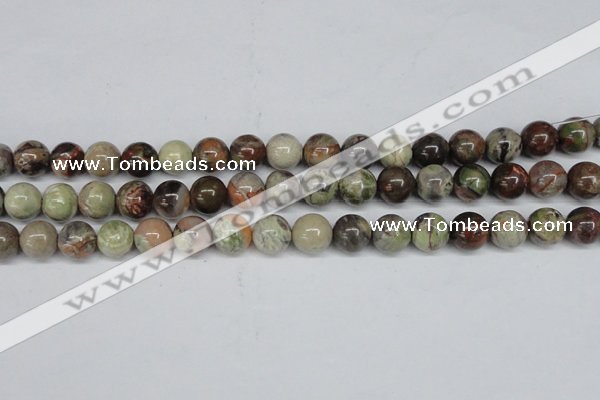 CAG7004 15.5 inches 12mm round ocean agate gemstone beads