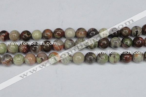 CAG7006 15.5 inches 16mm round ocean agate gemstone beads