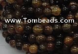 CAG702 15.5 inches 6mm round dragon veins agate beads wholesale