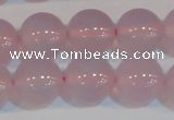 CAG7154 15.5 inches 14mm round pink agate gemstone beads