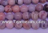 CAG7302 15.5 inches 8mm round red botswana agate gemstone beads