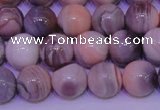 CAG7303 15.5 inches 10mm round red botswana agate gemstone beads