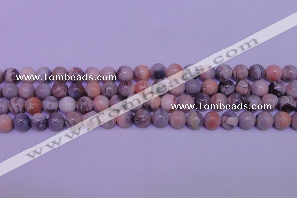CAG7303 15.5 inches 10mm round red botswana agate gemstone beads