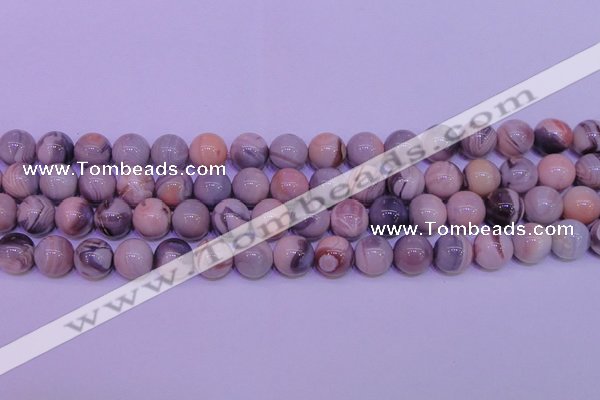 CAG7304 15.5 inches 12mm round red botswana agate gemstone beads