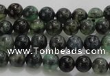 CAG7321 15.5 inches 6mm round dragon veins agate beads wholesale