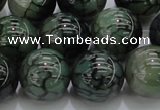 CAG7328 15.5 inches 18mm round dragon veins agate beads wholesale