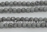 CAG7442 15.5 inches 4mm round plated druzy agate beads wholesale