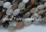 CAG753 15.5 inches 6*8mm faceted oval botswana agate beads