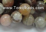 CAG766 15.5 inches 14mm round yellow agate gemstone beads wholesale