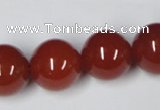 CAG7858 15.5 inches 20mm round red agate beads wholesale