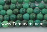 CAG7904 15.5 inches 6mm round grass agate beads wholesale