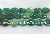 CAG7929 15.5 inches 22*30mm - 25*25mm faceted octagonal grass agate beads