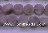 CAG8430 15.5 inches 10mm coin grey druzy agate gemstone beads