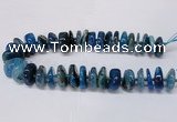 CAG8563 6*22mm - 10*26mm tyre dragon veins agate beads wholesale