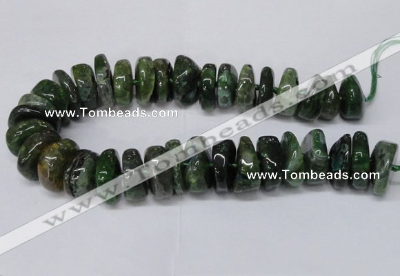 CAG8564 6*22mm - 10*26mm tyre dragon veins agate beads wholesale