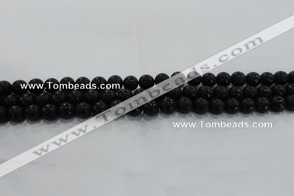 CAG8685 15.5 inches 6mm round matte tibetan agate gemstone beads