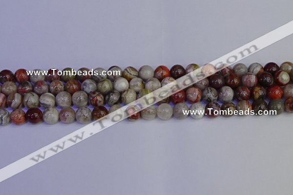 CAG9112 15.5 inches 8mm round Mexican crazy lace agate beads