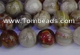 CAG9113 15.5 inches 10mm round Mexican crazy lace agate beads